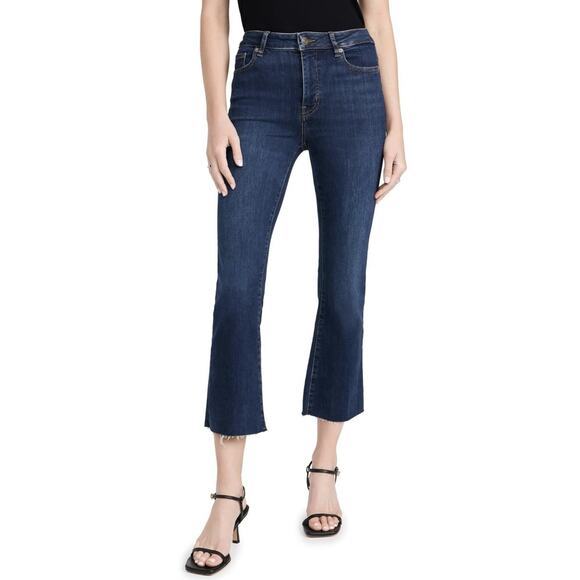 Frame Denim Le Crop Aspire Raw After Mini Bootcut Jean 31 Raw Hem Women - Picture 3 of 12